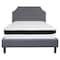 Flash Furniture Full Platform Bed Set, Gray SL-BMF-10-GG - alternate 2